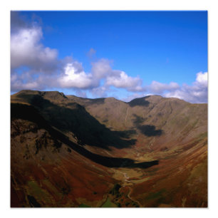 Pillar och Kirk Fell Wasdale Sjö District England Fototryck