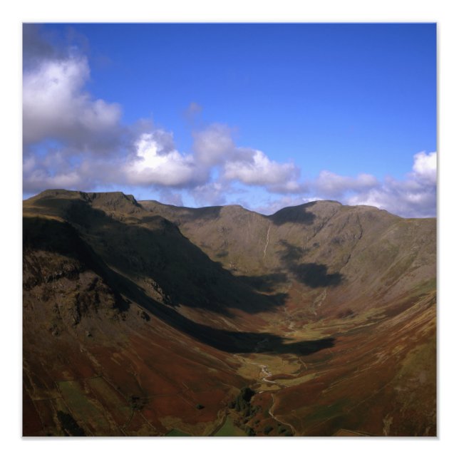 Pillar och Kirk Fell Wasdale Sjö District England Fototryck (Framsidan)