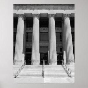 Pillarer i Angel Hall Poster