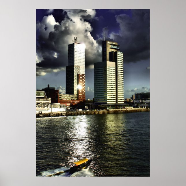 Pillarerna och Vatten-plattan Poster (Framsidan)