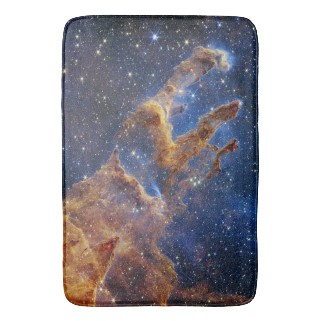 Pillars of Creation Eagle Nebula Webb Telescope Badrumsmatta (Framsidan (Vertikal))