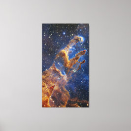 Pillars of Creation Eagle Nebula Webb Telescope Canvastryck