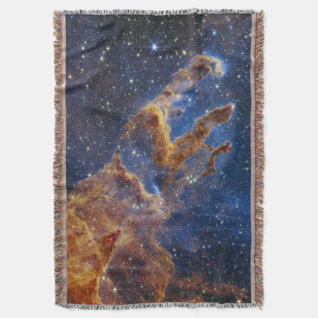 Pillars of Creation Eagle Nebula Webb Telescope Filt (Framsidan Vertikal)