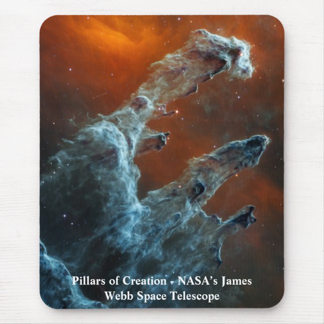 Pillars of Creation James Webb Space Telescope Musmatta (Framsidan)