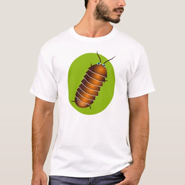 Pillbug T Shirt (Framsida)