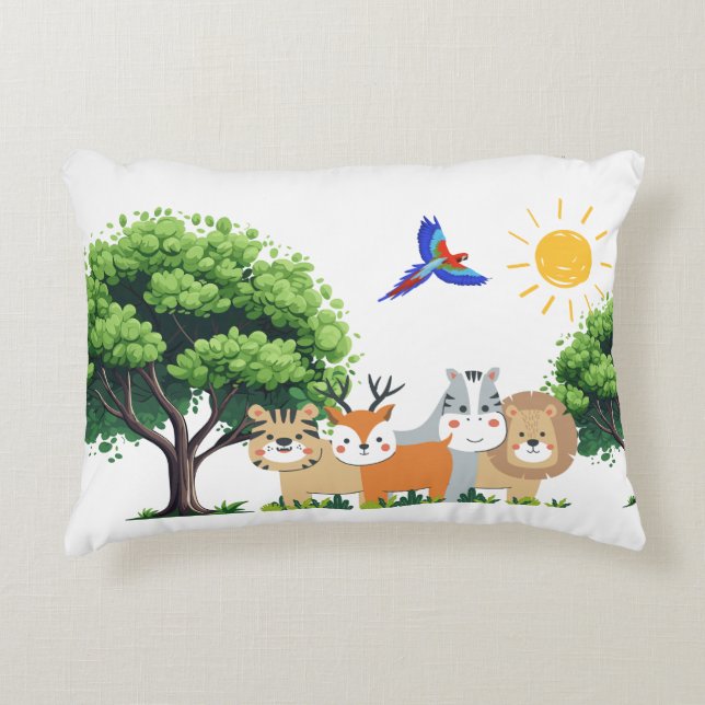 Pilldjur Prydnadskudde (Framsidan)