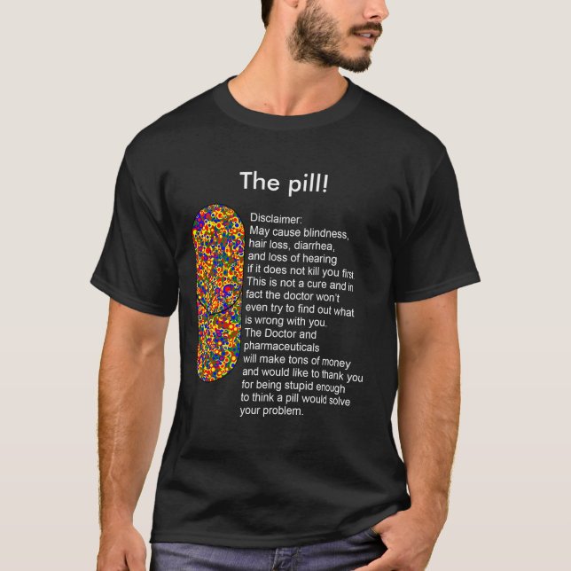 Pillen Tee Shirt (Framsida)