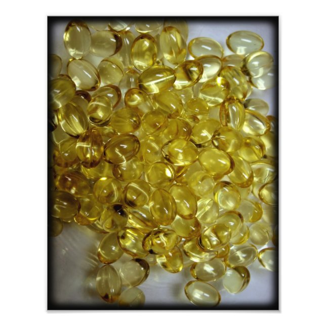 Piller för makrofotoolja fototryck (Framsidan)