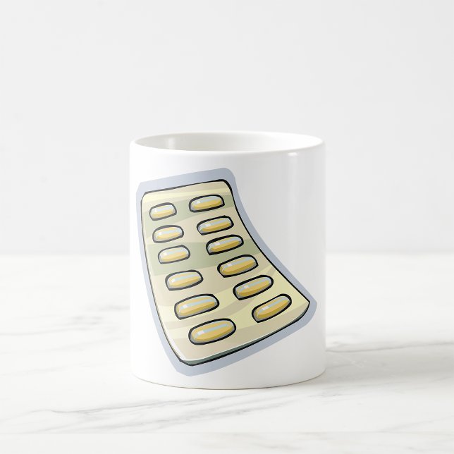 Pillerförpackning Kaffemugg (Skapare uppladdad)