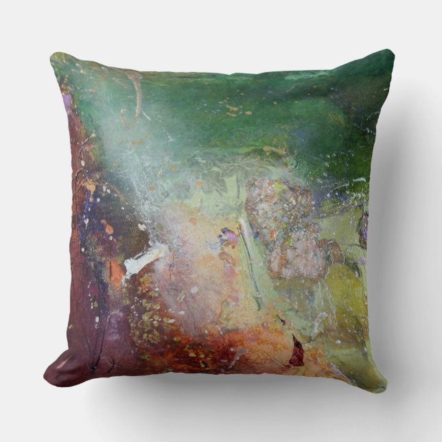 Pilling av färgfält kudde (Framsida)