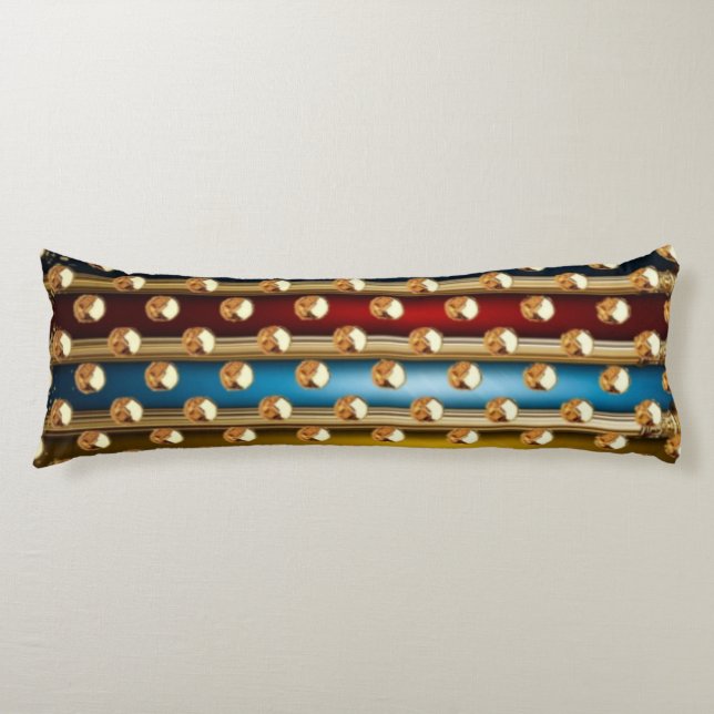 Pillo Ws tillbringar nästan våra liv och sover så Kroppskudde (Framsidan)