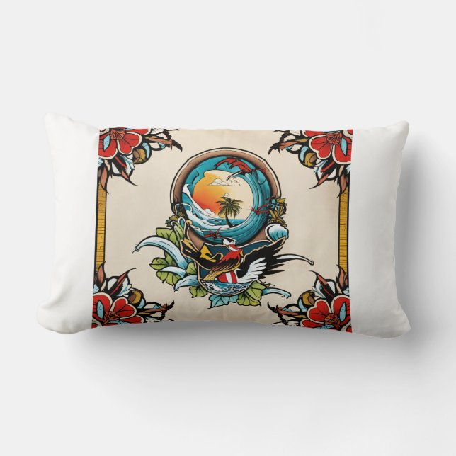 Pillolomslag för nyttan lumbarkudde (Framsida)