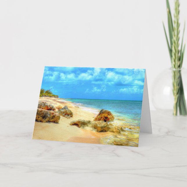 Pillory Beach-gratulationskort Kort (Framsida)