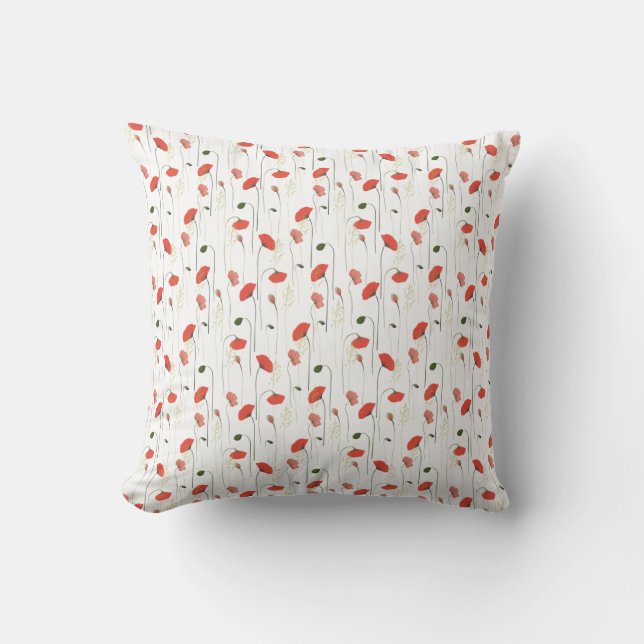 Pillow 40,6 x 40,6 cm - Floral Pattern Kudde (Framsida)