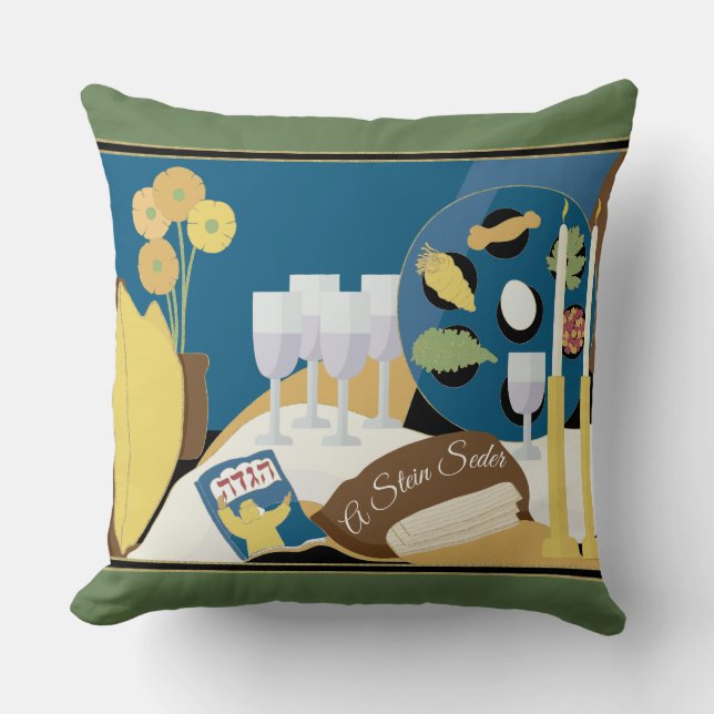 Pillow "A Passover Seder 20/20" Kudde (Framsida)
