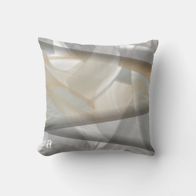 Pillow Abstract Interior Trend Sandy Tornado Kudde (Framsida)