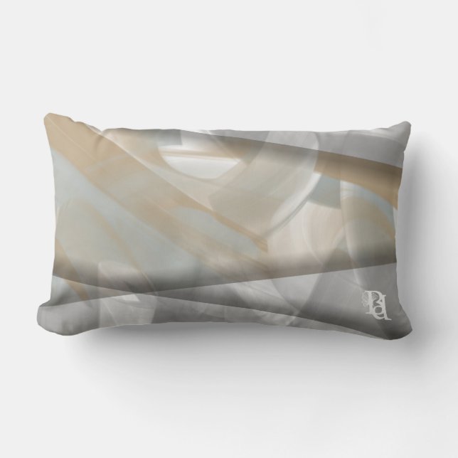 Pillow Abstract Interior Trend Sandy Tornado Lumbarkudde (Framsida)