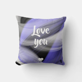 Pillow Abstrakt Insida Trend Lavender Violet Kudde