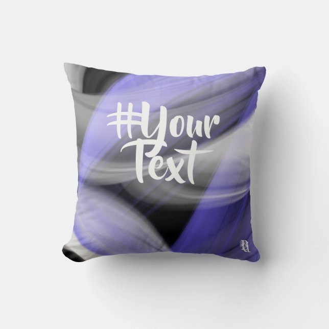 Pillow Abstrakt Insida Trend Lavender Violet Kudde (Framsida)