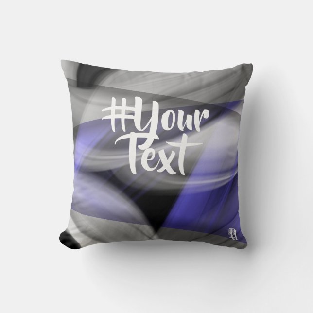 Pillow Abstrakt Insida Trend Lavender Violet Kudde (Framsida)