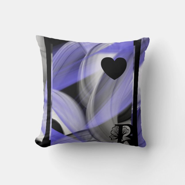 Pillow Abstrakt Insida Trend Lavender Violet Kudde (Framsida)