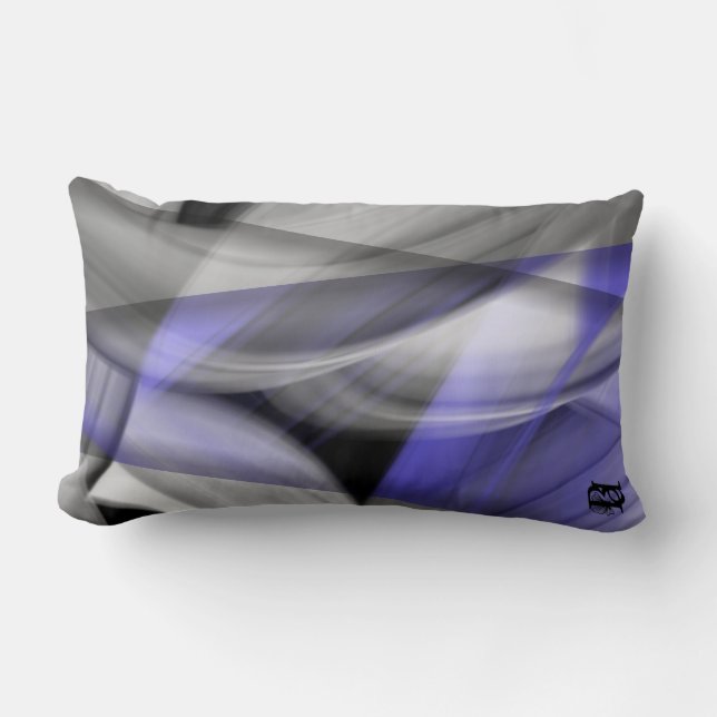 Pillow Abstrakt Insida Trend Lavender Violet Lumbarkudde (Framsida)