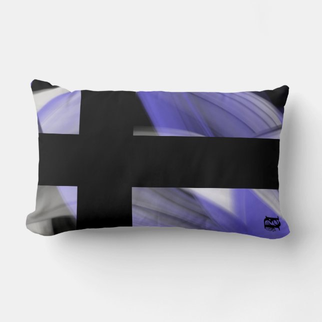 Pillow Abstrakt Insida Trend Lavender Violet Lumbarkudde (Framsida)