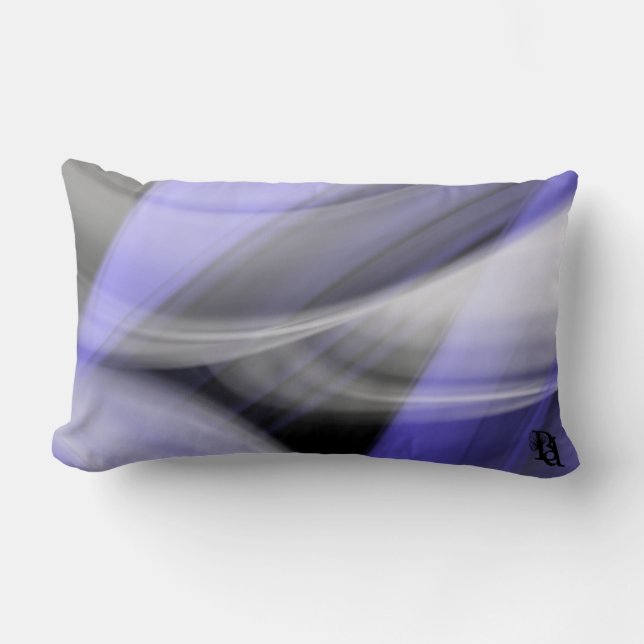 Pillow Abstrakt Insida Trend Lavender Violet Lumbarkudde (Framsida)