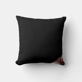 Pillow Abstrakt Trend Insida Decor Black Powdery Kudde