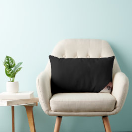 Pillow Abstrakt Trend Insida Decor Black Powdery Lumbarkudde