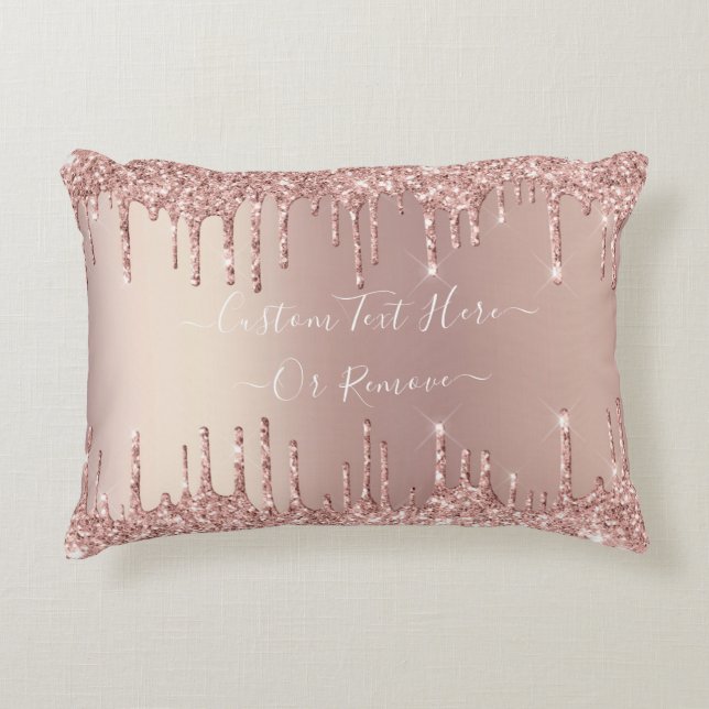 Pillow-Anpassningsbarna Ro Glitter Prydnadskudde (Framsidan)