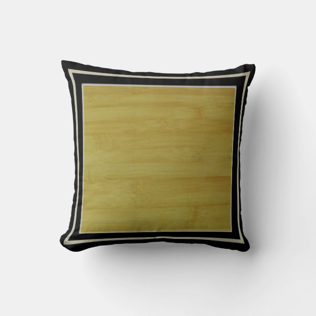 Pillow - Bamboo i Ram Kudde (Framsida)