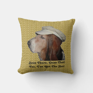 Pillow Basset har funnits där och har utförts Kudde