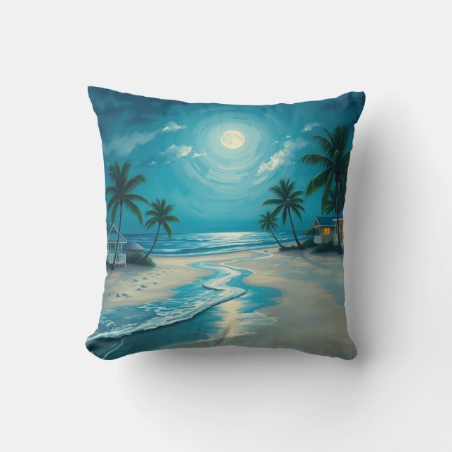 Pillow "Bathed in Moonlight & Baked in Moonlight" Kudde (Framsida)