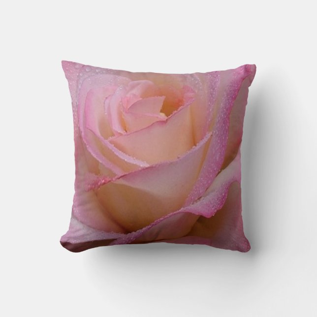 Pillow Bevackra Rosa ros Kudde (Framsida)