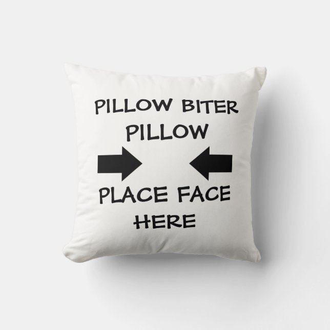 Pillow Biter Kudde (Framsida)