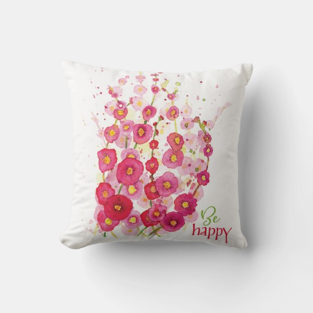Pillow - Bli Hollyhotell i Lycklig Kudde (Framsida)