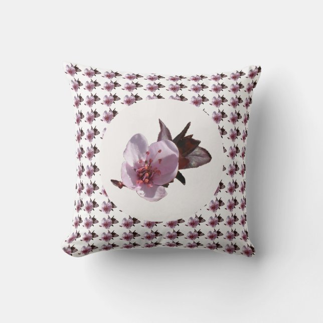 Pillow - Blommar Plumb Kudde (Framsida)