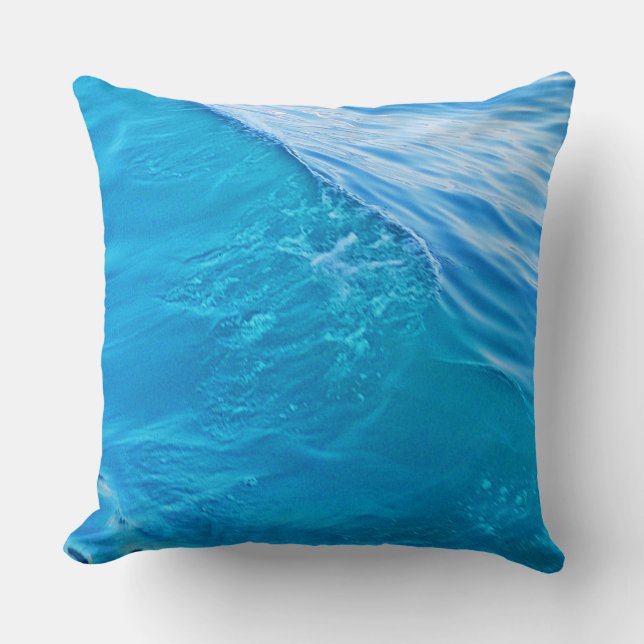 Pillow Blue vatten Kudde (Framsida)