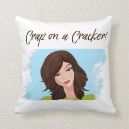 Pillow, dekorativ tvåsidig Val Kudde