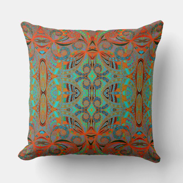 Pillow Ethnic Stil Kudde (Framsida)