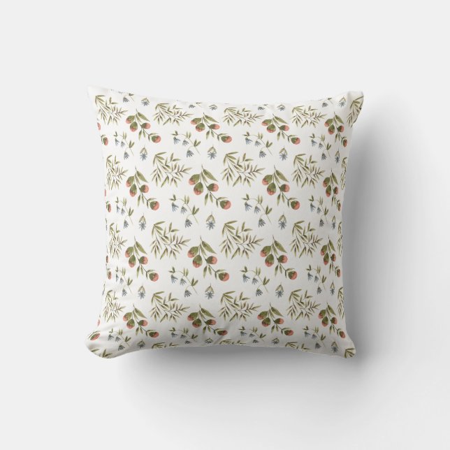 Pillow - Flower Pattern Kudde (Framsida)