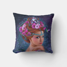 Pillow Flower Queen Kudde