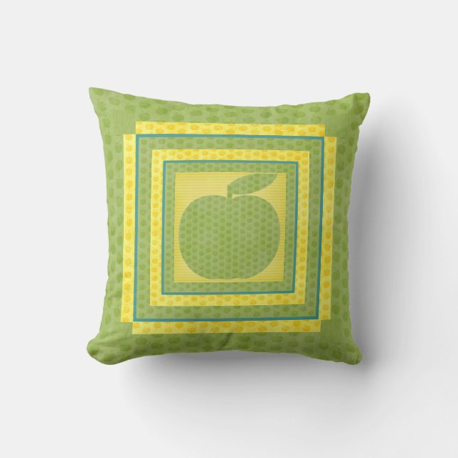 Pillow för äpplen kudde (Framsida)