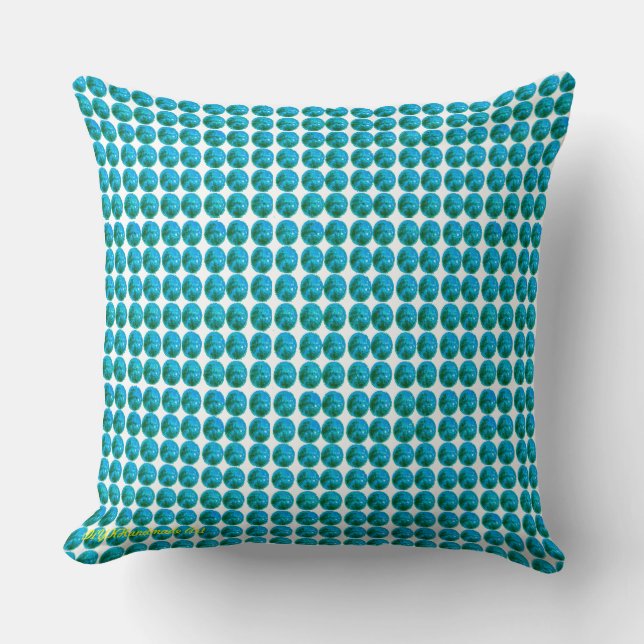 Pillow för Aqua Dot Cotton Kudde (Framsida)