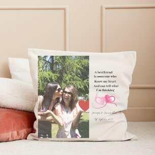 Pillow för bästa vän Anpassningsbarnas Vänskap Kudde