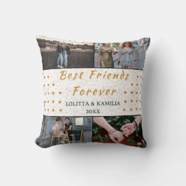 Pillow för bästa vänner för Anpassningsbarna Fotok Kudde