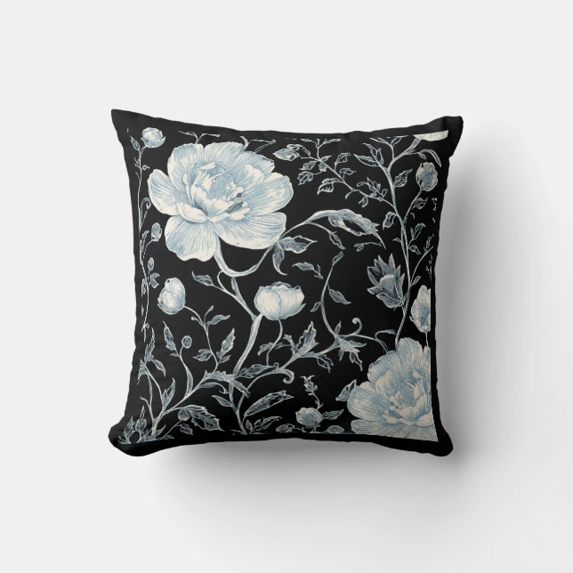 Pillow för Blommigt av 🌸 Elegant - Perfekt Family Kudde (Framsida)