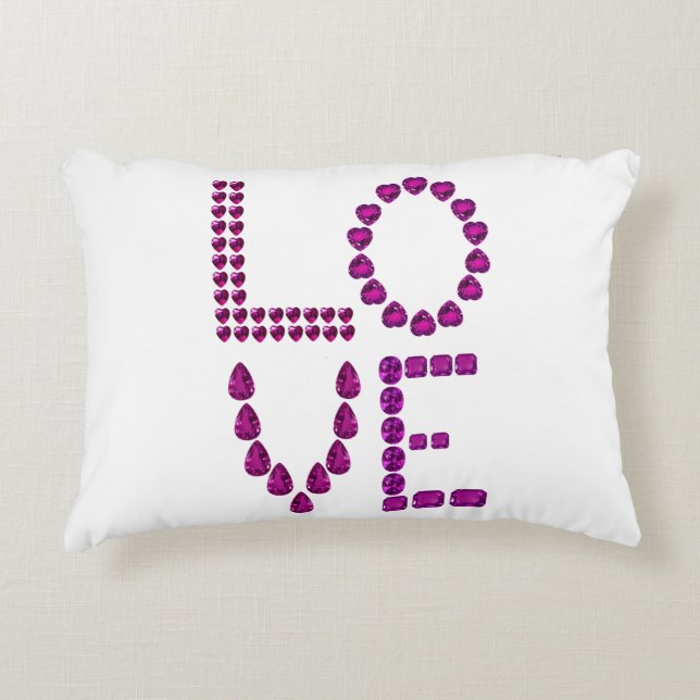 Pillow för Brushed Polyester Prydnadskudde (Framsidan)