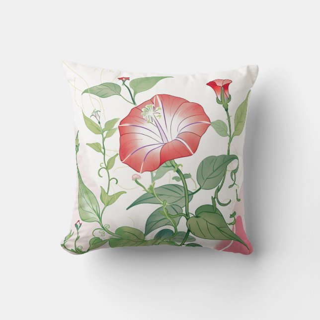 Pillow för det mexikanska morgonglaset kudde (Framsida)